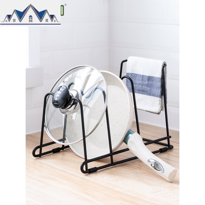 创意厨房用品砧板锅盖架多功能免打孔菜板置物架收纳架沥水架_856_288高清大图