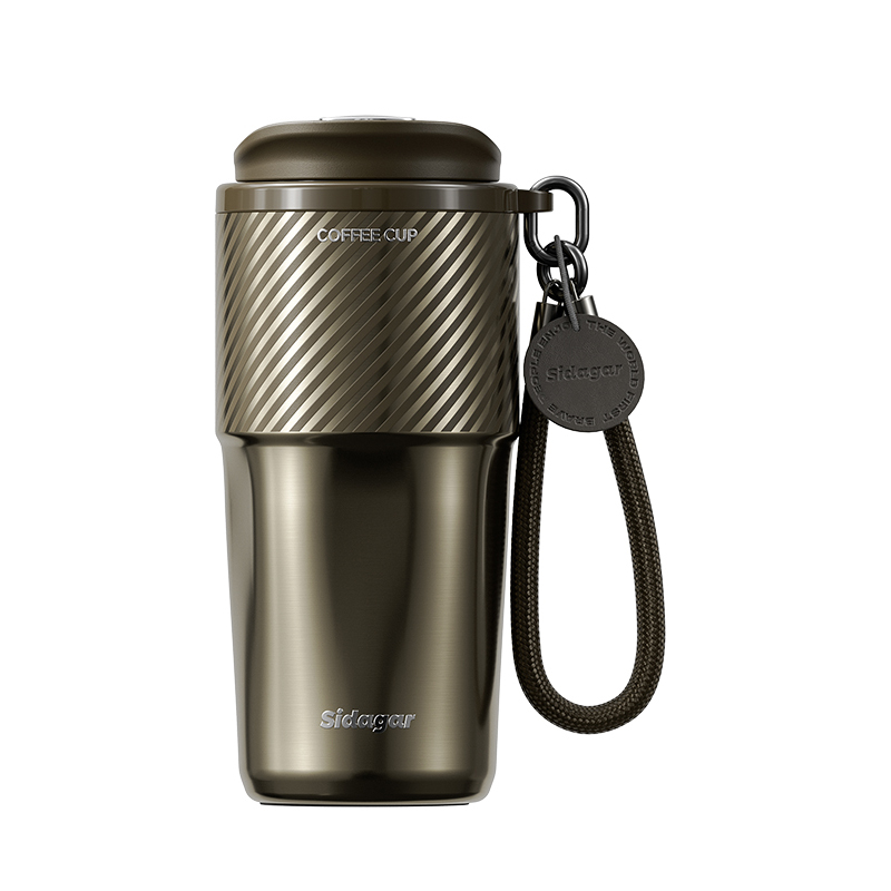 世大家 浮生咖啡杯570ml陶瓷-赤陶棕高清大图