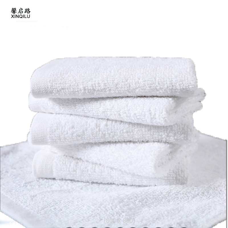 馨启路 白色工业方巾 30*30cm 条高清大图