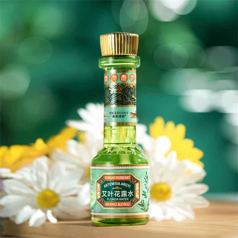 永安虎标 艾叶薄荷花露水95ml小瓶装 婴幼儿童蚊虫止痒清凉油风油精青草膏提神开车防困