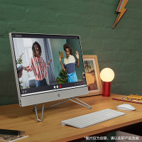 惠普(HP)星24青春版23.8英寸高清家用办公一体机电脑(i3-1215U 8G内存 512GB固态 有线键鼠 无线蓝牙 三年上门)FHD高色域