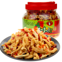 湖南特产小徐瓜瓜卜卜脆420g装 辣味萝卜条农家坛子下饭菜辣椒萝卜干
