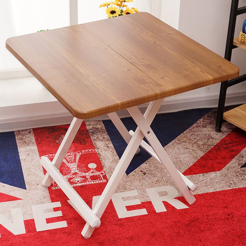 折叠桌家用餐桌吃饭桌简易4人饭桌小方桌便携户外摆摊正方形桌子折叠