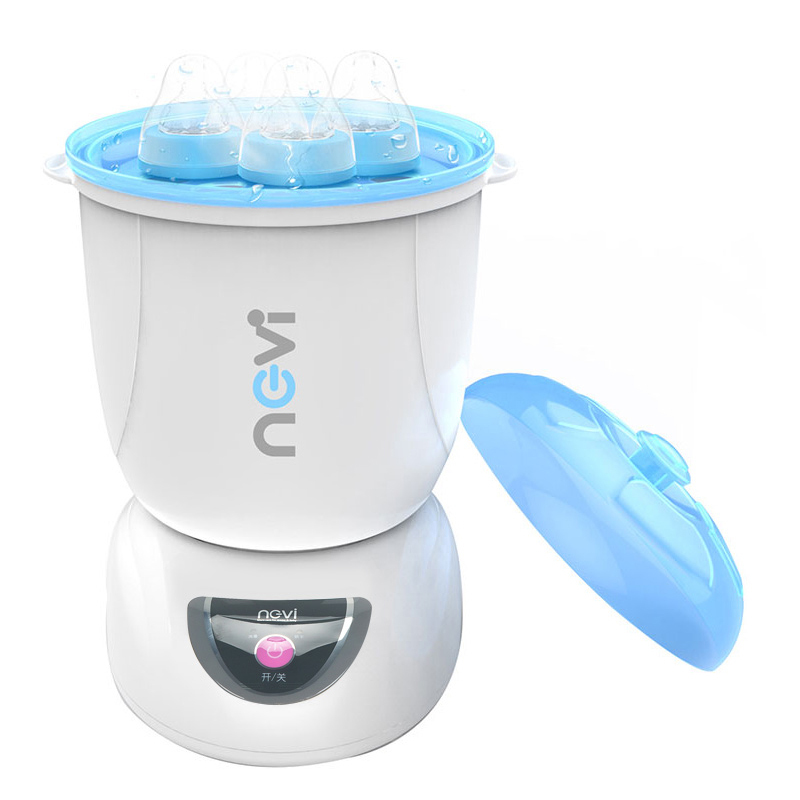 新贝ncvi 液体加热器(奶瓶消毒器)奶瓶消毒器带烘干 多功能婴儿消毒锅 XB-8606 10分钟