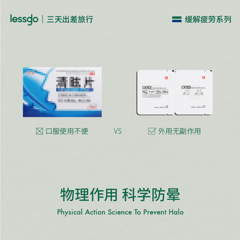 lessgo利事多晕车贴高清大图