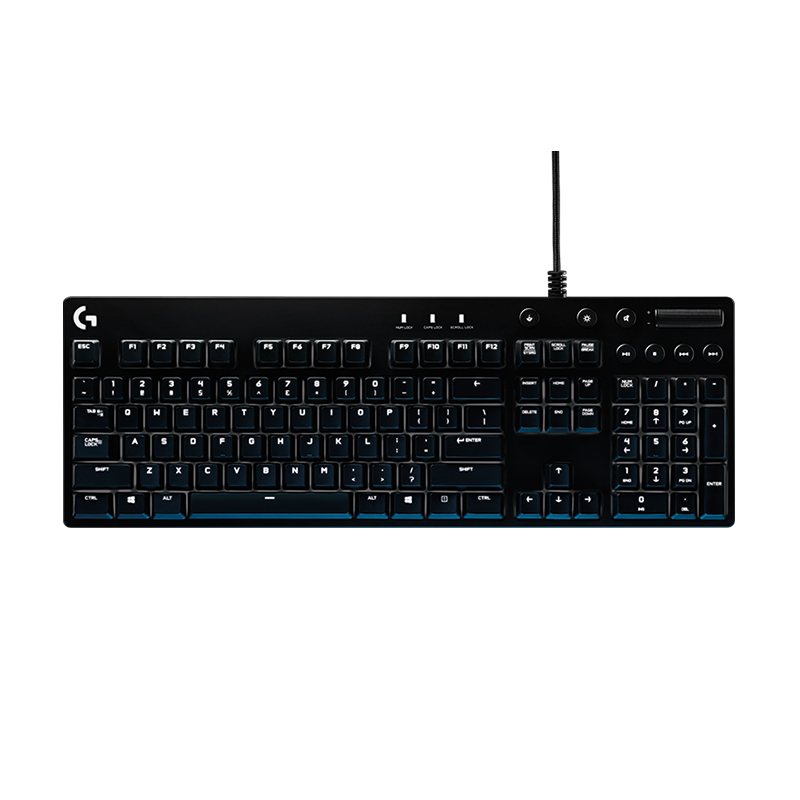 罗技(Logitech)G610电竞游戏吃鸡机械键盘 红轴*90个