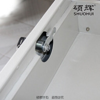 [硕辉]SH-LC1400执勤桌 单键盘钢制办公电脑桌 职员写字桌 1400*800*760mm