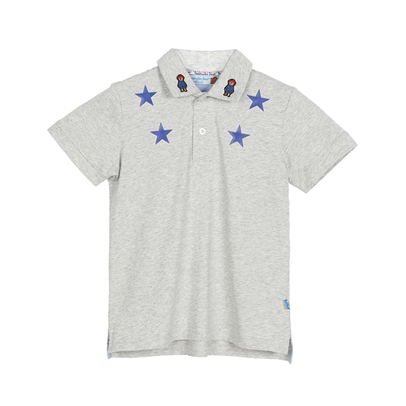 paddington bear帕丁顿熊男童t恤夏季儿童时尚polo衫