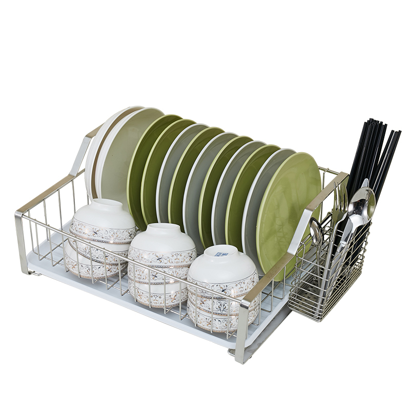 Senseyo厨房小工具碗架 外置筷子筒senseyo304不锈钢碗架碗碟架多功能沥水架厨房置物架碗盘架单层滴水碗架厨具架置物架不锈钢色银色碗架 外置筷子筒 价格图片品牌报价 苏宁易购senseyo旗舰店