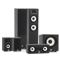 美国JBL STAGE 180 5.1套装+RX-V385影院功放 家庭影院套装音响客厅5.1音箱
