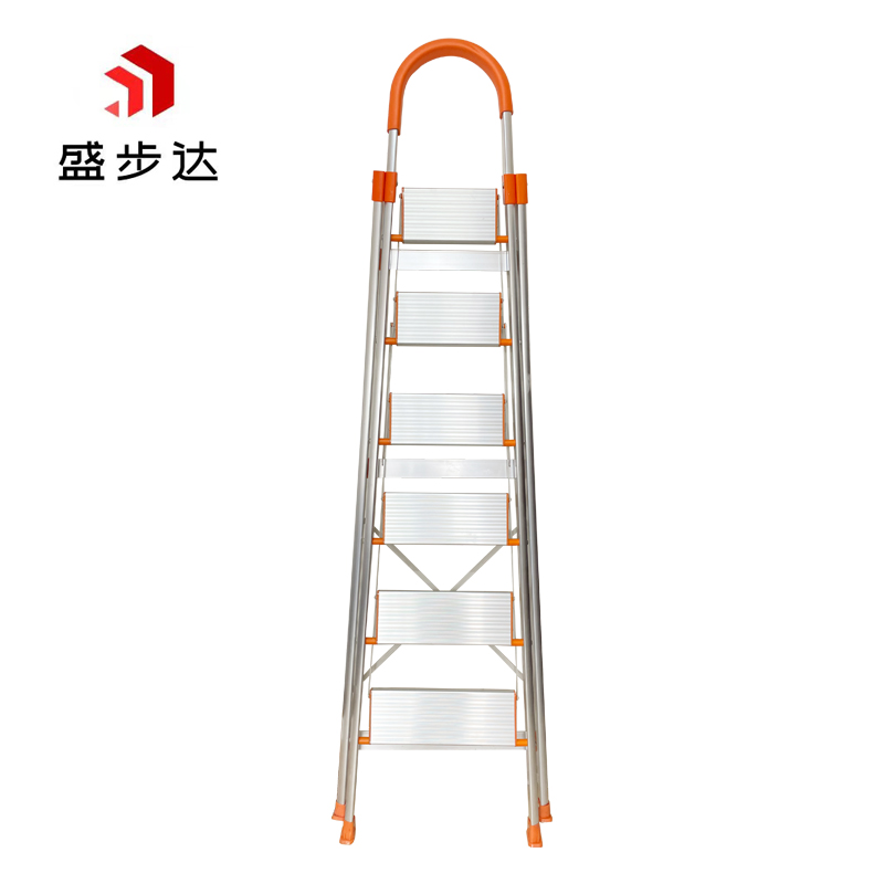 盛步达铝合金六步梯子SD-L6V个高清大图