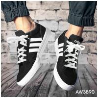 adidas阿迪达斯男子板鞋新款低帮帆布休闲运动鞋AW3890