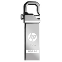 惠普（HP）16GB USB3.0 U盘 x750w 金属黑 高速安全金属钩头优盘