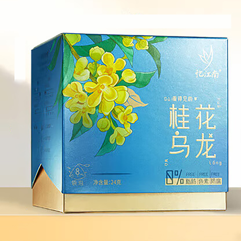忆江南 24g 花草茶桂花乌龙茶 (盒)