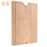 拾画 竹工艺砧板 3公分加厚剁骨板 菜板 案板SZ-6118 (40cm*30cm*3cm)