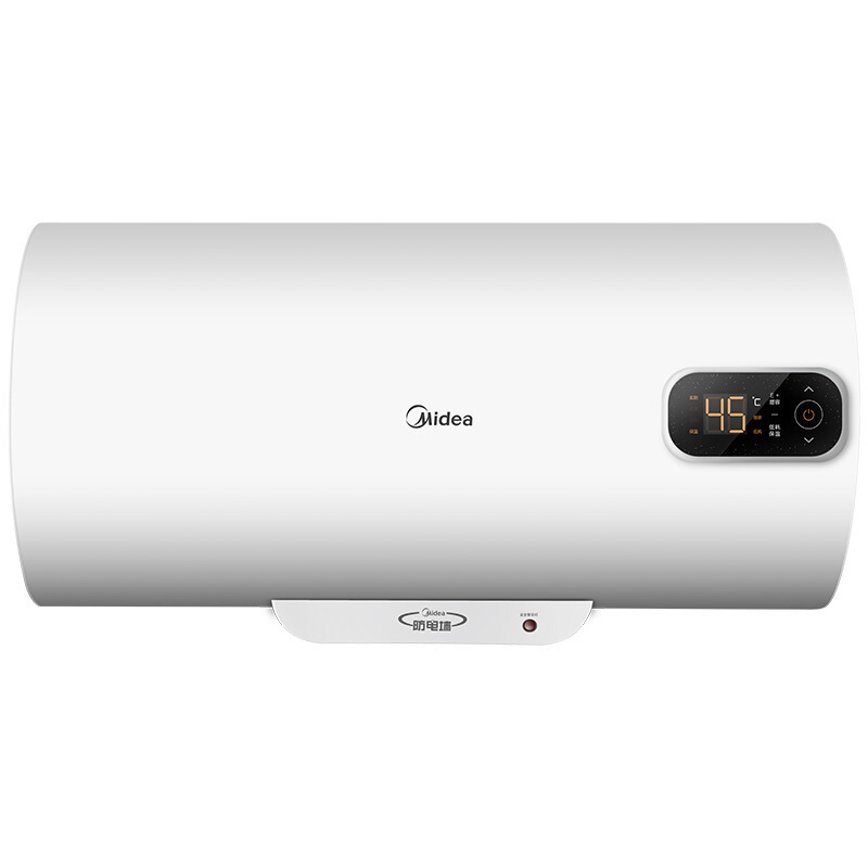 美的mideaa60升数显电热水器低耗保温家用速热节能极地白f6022ba3h