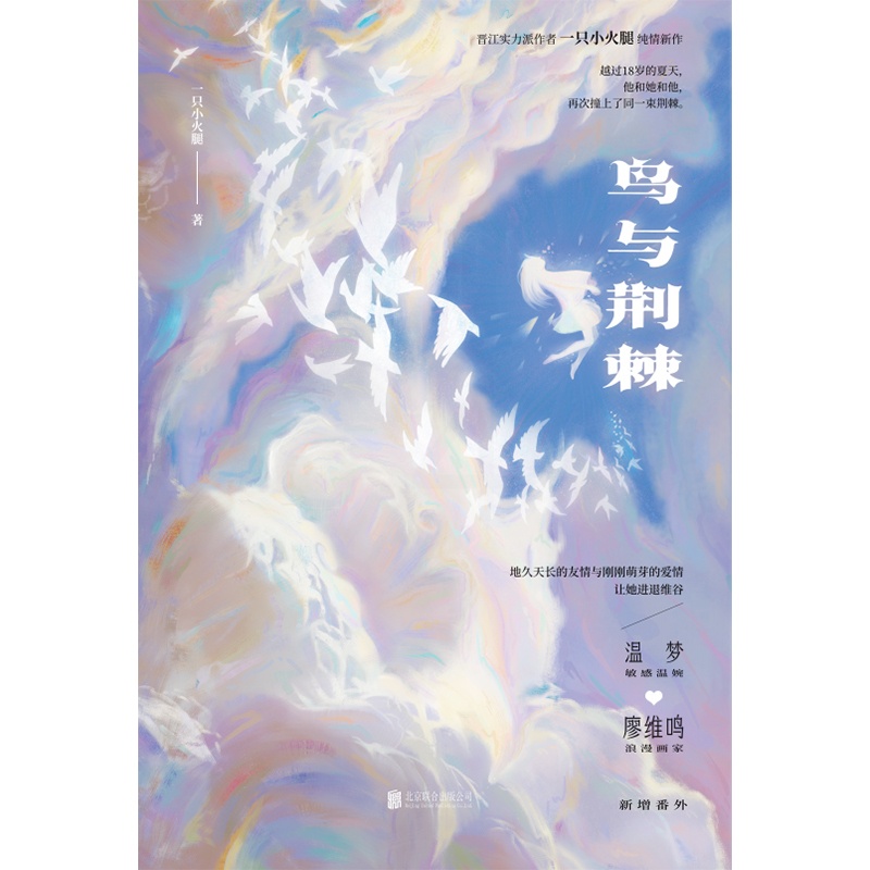 [正版]店 鸟与荆棘 一只小火腿著 新增全新番外 随书赠主题藏书票飞鸟明信片人物海报 晋江文学校园都市小说高清大图
