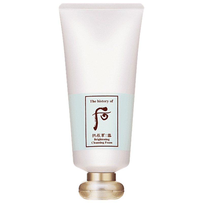 [雪感瞬融]后(Whoo) 拱辰享 雪玉凝 泡沫 洁面膏 180ml/支 洁面乳 深层清洁泡沫