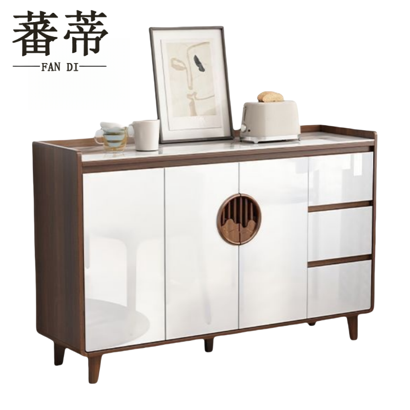 蕃蒂餐边柜储物柜台高清大图