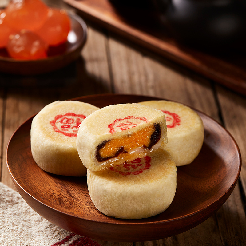枣粮先生 苏式月饼450g*1盒 月饼礼盒 中秋月饼
