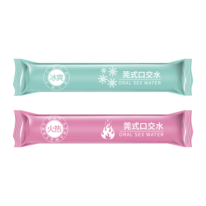交悦口娇水冰火双感男女共用夫妻情趣冰热感性用品床上用品冰感热感水 1支冰(薄荷味)+1支火(草莓味)口爱水体验装