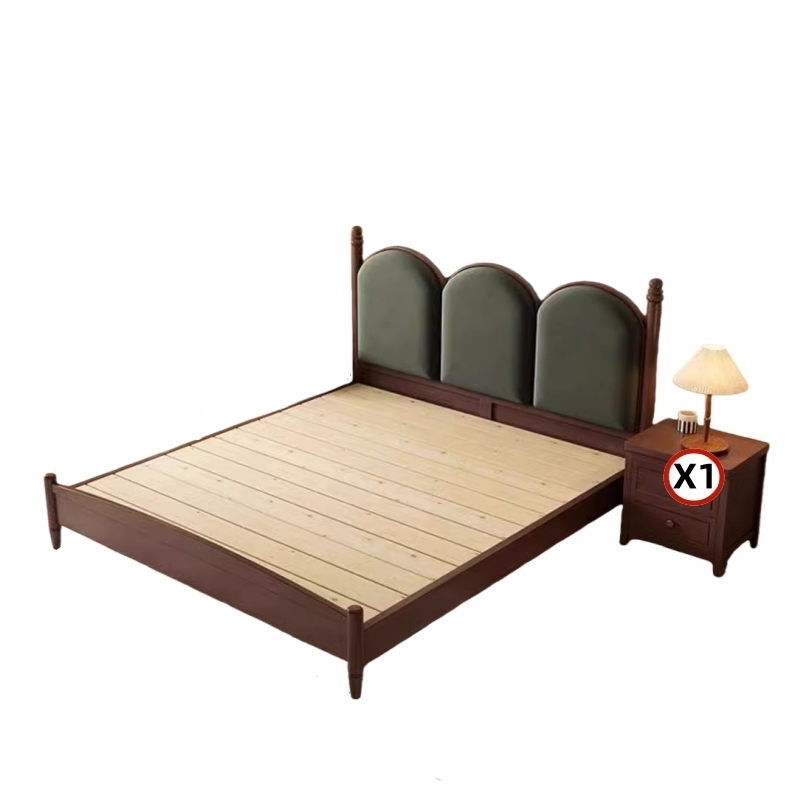 荺炬主卧床1.8m床张高清大图