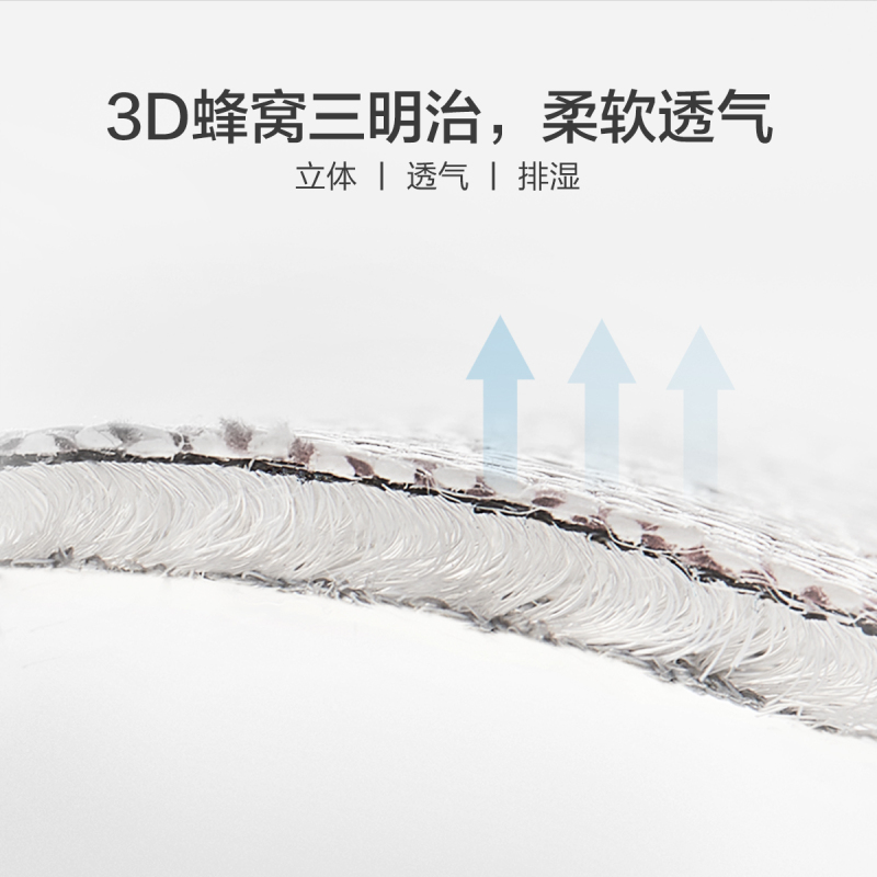 百丽丝家纺可折叠冰丝席600D三件套软席子凉席家用夏季席子 曲线乐调 赫尔娜抗菌印花冰丝席