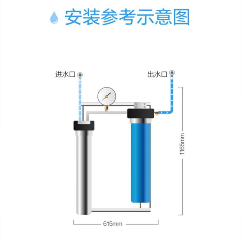 沁园(TRULIVA) QS-UF-B3000 商用办公餐饮专用大流量超滤净水机