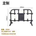 龙云天盾护栏 市政施工胶马 安全警示隔离移动围栏 道路交通防撞栏 1600*1000mm 9KG黑色