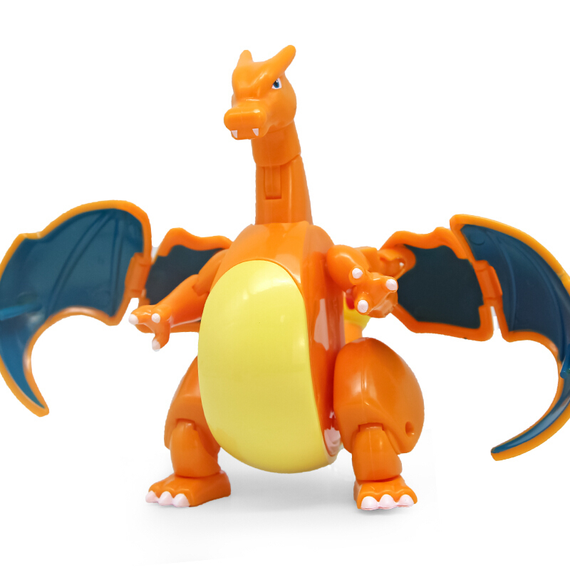 正版神奇宝贝玩具皮卡丘喷火龙水箭龟宠物小精灵宝可梦球公仔手办