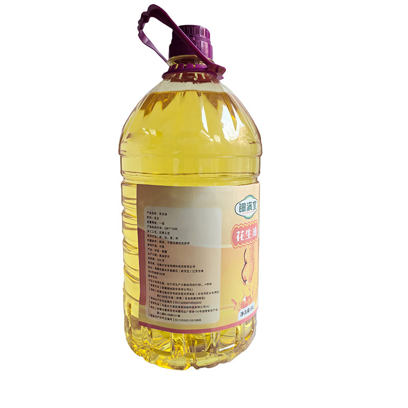 钿满堂花生油5升/桶高清大图