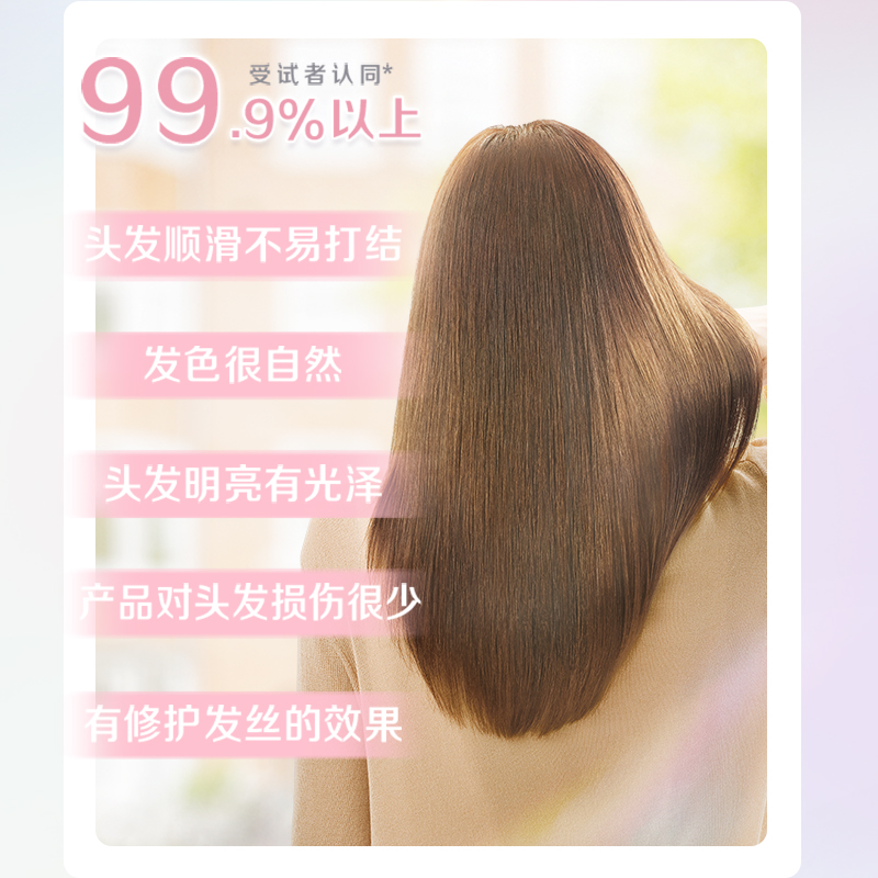 花王Liese莉婕全新泡泡染发剂明星同款泡沫染发膏高清大图