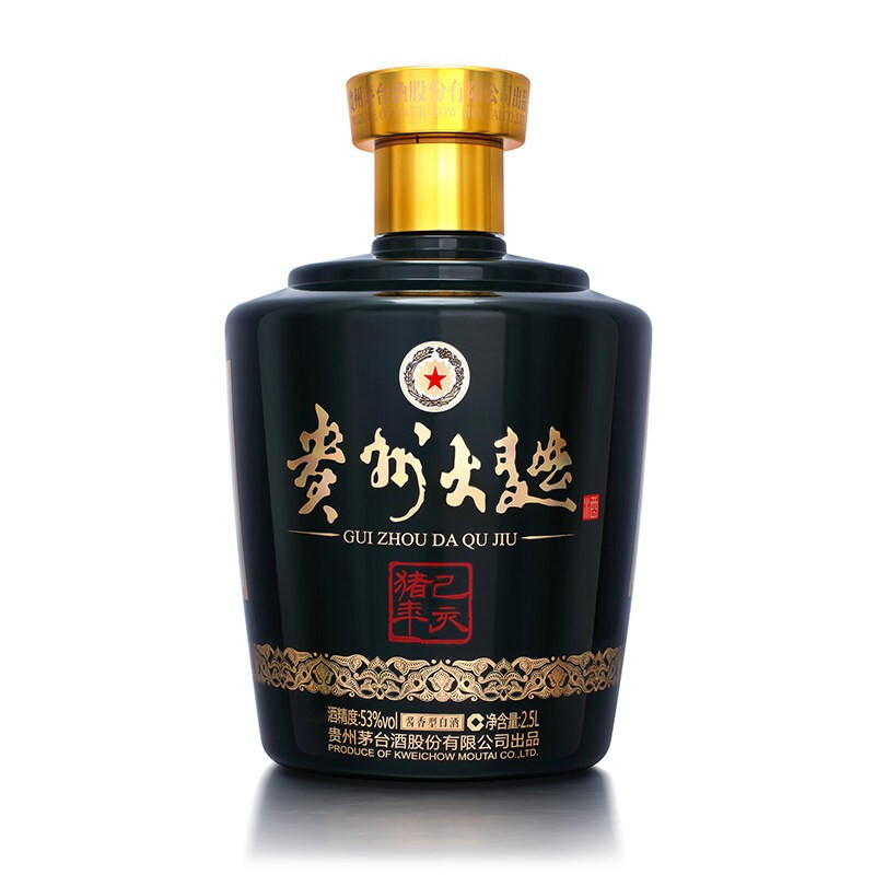 贵州茅台 贵州大曲已亥猪年酒 53度 2.5L 单瓶装 生肖纪念酱香型白酒