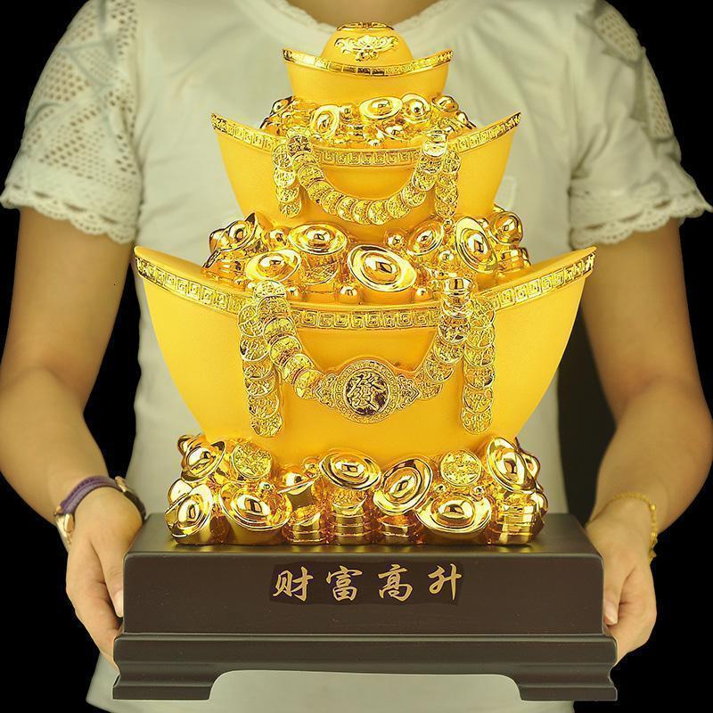 美帮汇金元宝大号财富高升摆件店铺家居装饰摆设开业礼品高清大图