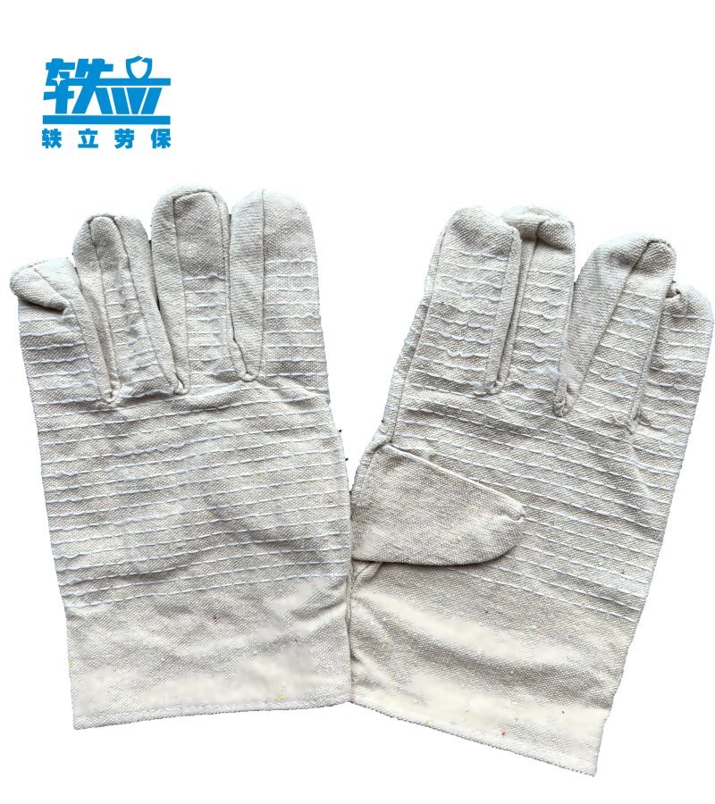 轶立 加厚24道线帆布手套 均码/副高清大图