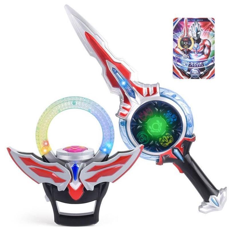 儿童玩具剑刀奥特曼宝剑发光男孩罗布声光剑夜光玩具剑变身刀剑