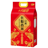 十月稻田大米辽河长粒香东北大米饱满颗粒营养丰富5kg