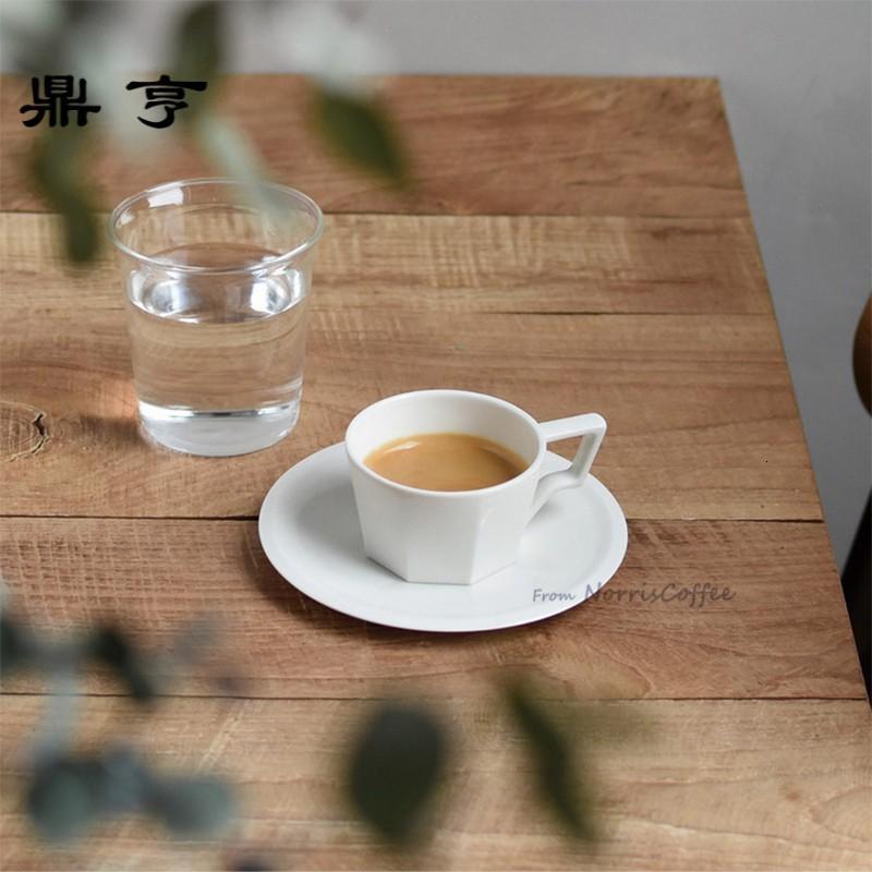 鼎亨现货|日本KINTO OCT系列 咖啡杯马克杯咖啡杯碟套装 手工磁器