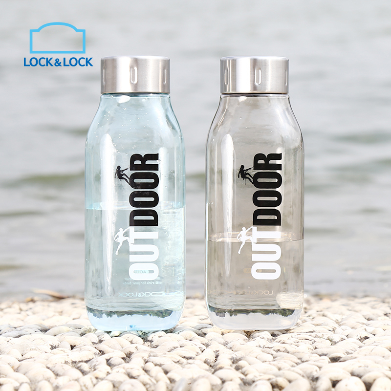 乐扣乐扣(Lock&Lock) 简约水杯 塑料杯 运动水杯 HLC551 580ml 不保温