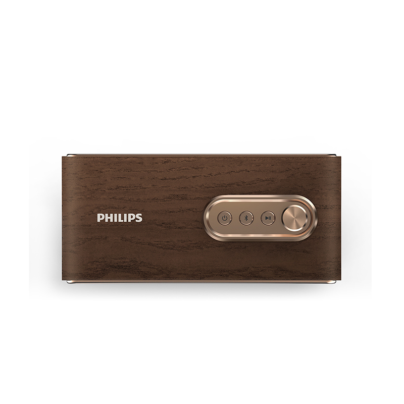 飞利浦(Philips)无线蓝牙迷你音箱 洛可可风格复古便携音响 适用手机电脑家用桌面 TAVS500