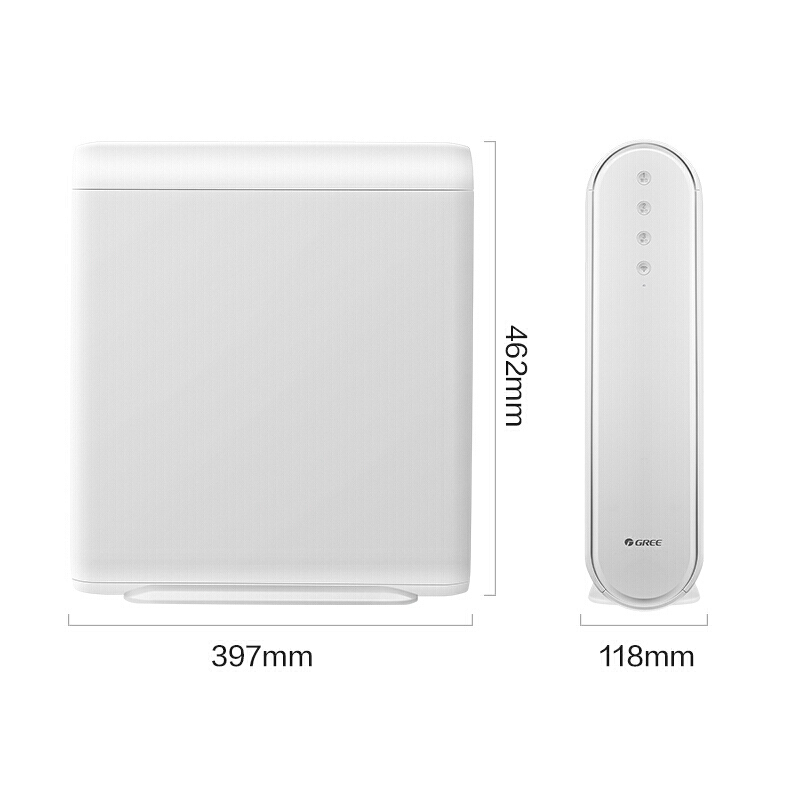格力(GREE)家用净水器反渗透RO膜三年寿命2:1低纯废水比小体积智能wifi直饮机 一级水效 厨下式小体积