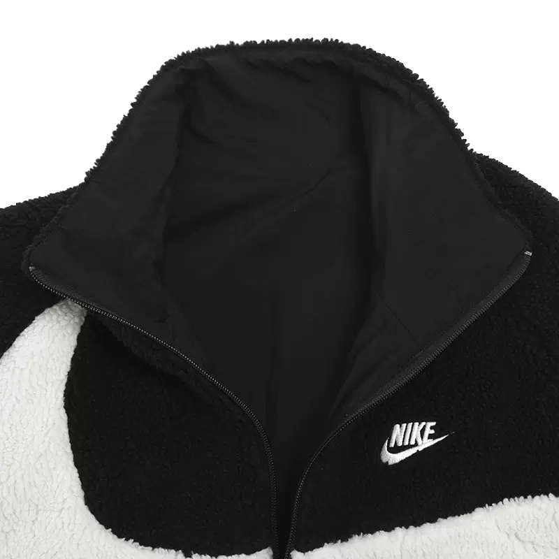 nike耐克外套男装2022春季新款运动服大勾子摇粒绒夹克bq6546011