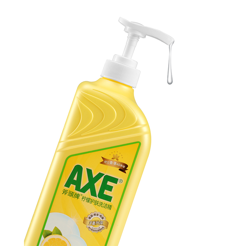 斧头牌(AXE)柠檬护肤洗洁精1.18kg*2高清大图