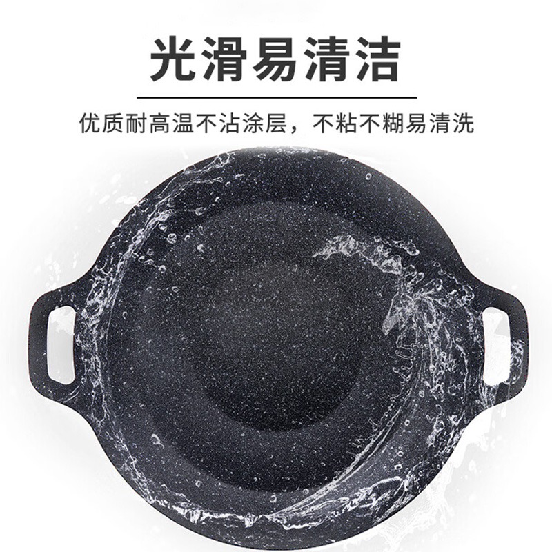 尚烤佳煎烤盘28cm外高内低均匀导热光滑易清洁宴良款SKJ-536高清大图