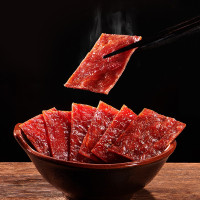 来伊份 居司令精制猪肉脯60g 装休闲零食小吃猪肉干肉脯靖江特产