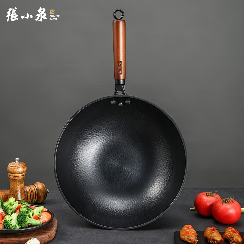 张小泉 锅具组合套装 古法锤纹三件套C35613000[ 3件套 ]高清大图