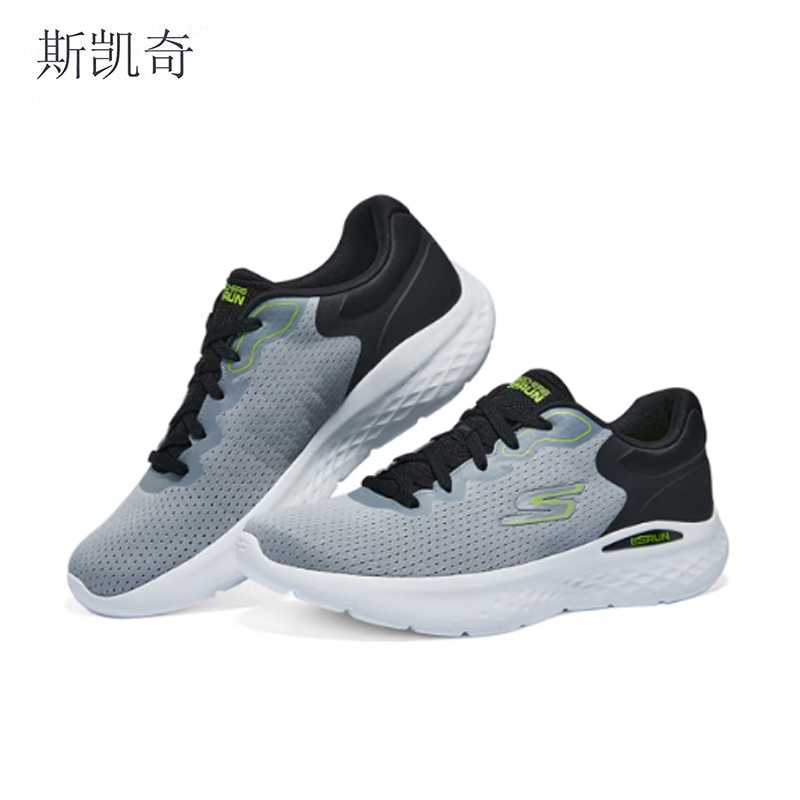斯凯奇 男透气轻薄跑步鞋 220898/GYBK-11 双