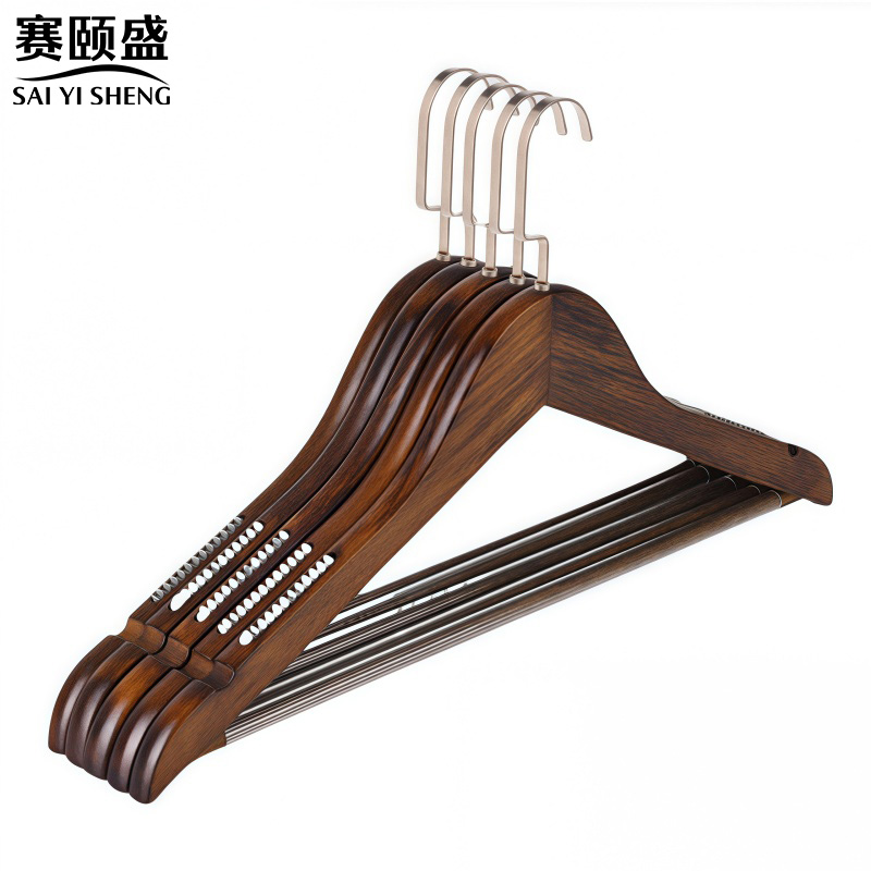 赛颐盛衣架 衣架带杆防滑44.5cm个