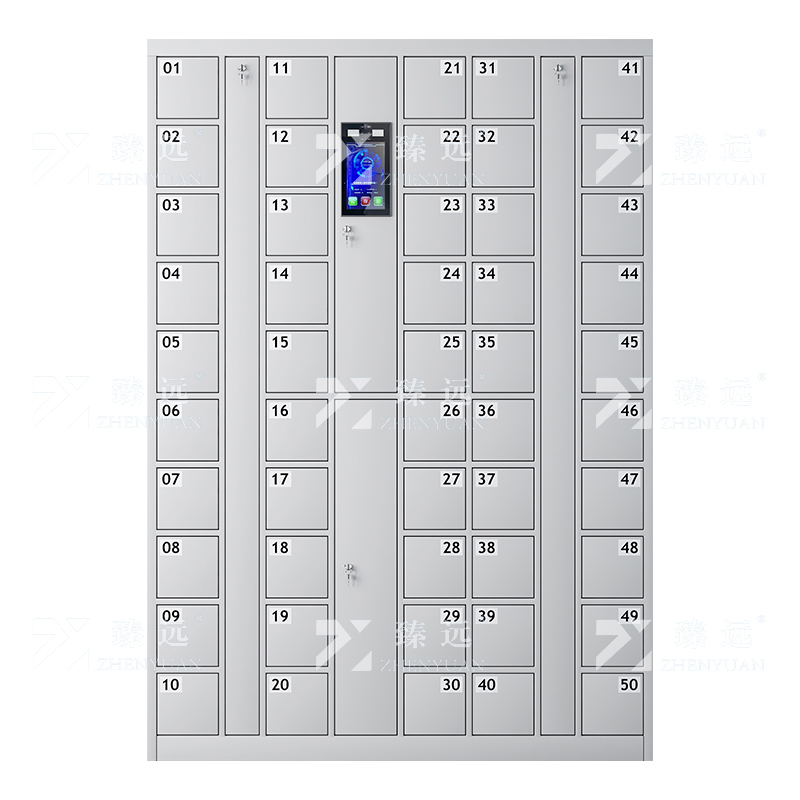 臻远 ZY-X319 智能手机充电柜人脸识别手机柜手机储物柜 50门