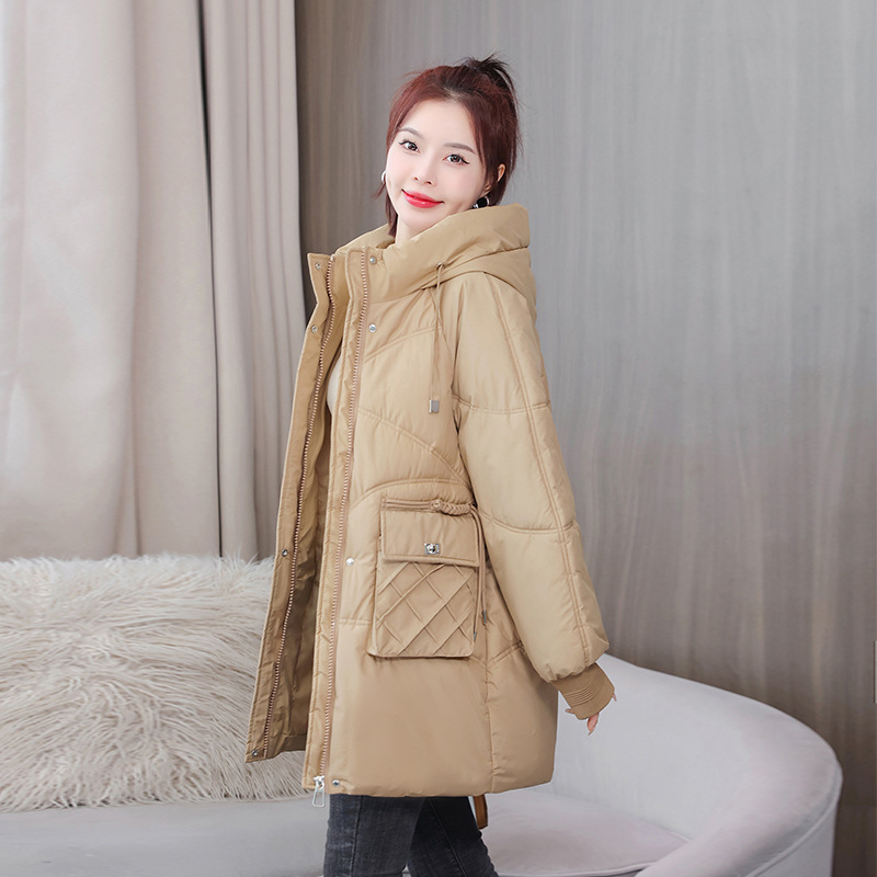 面包服羽绒棉服棉衣女冬季外套中长款厚棉袄2023年新款潮连帽女装_0087